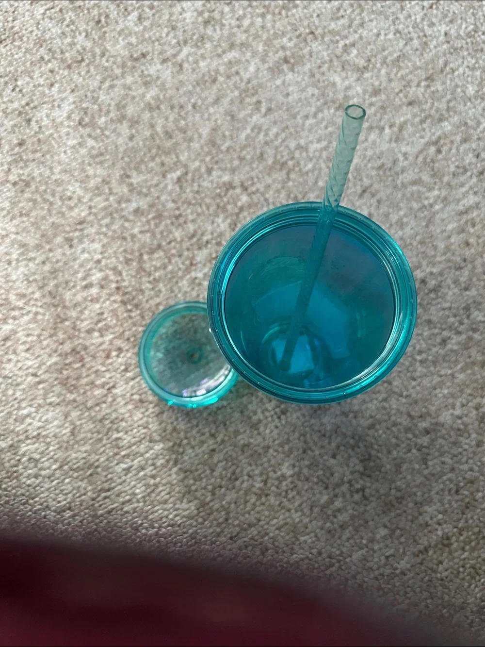 NEW Starbucks Iridescent Teal tea Cold Cup Tumbler